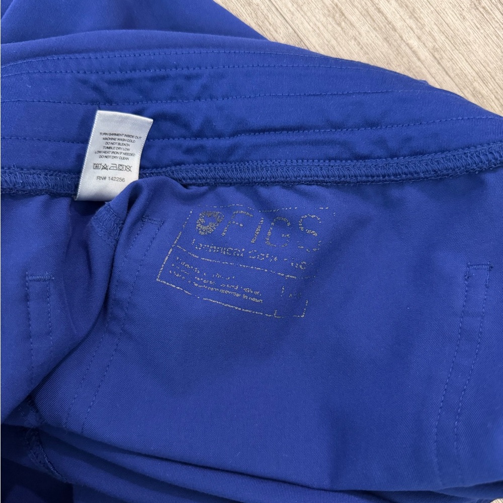 Figs women’s blue Scrub Pants - Picture 4 of 5